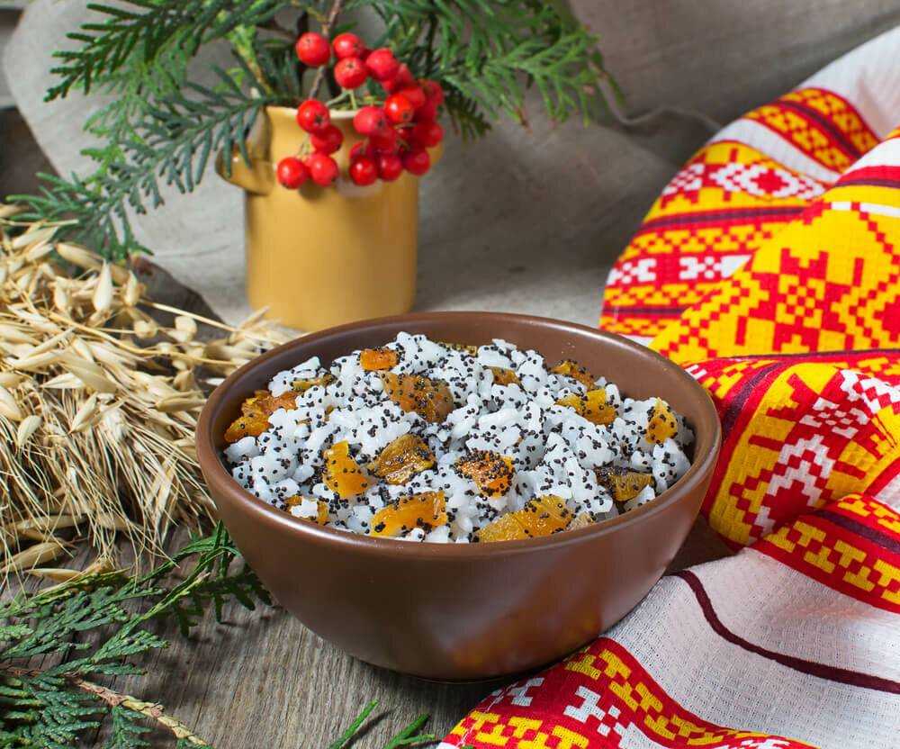 Кутья из пшеницы рождественская