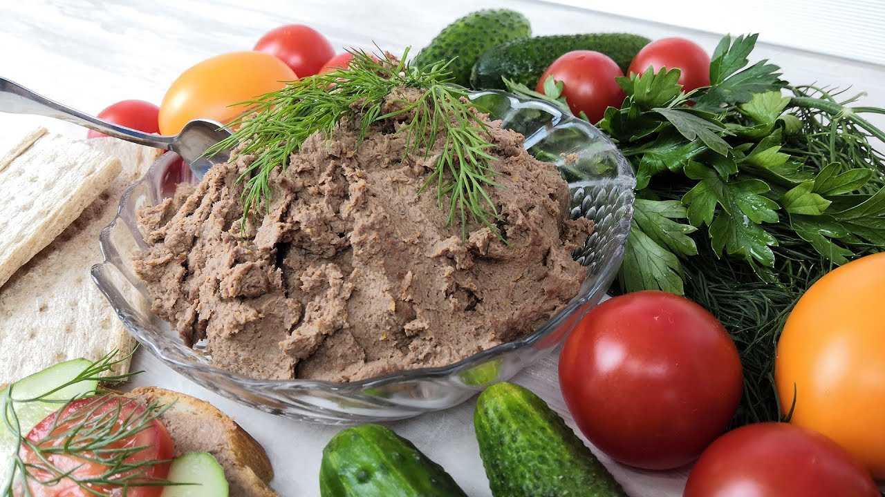 Печеночный паштет из говяжьей печени - просто и вкусно
