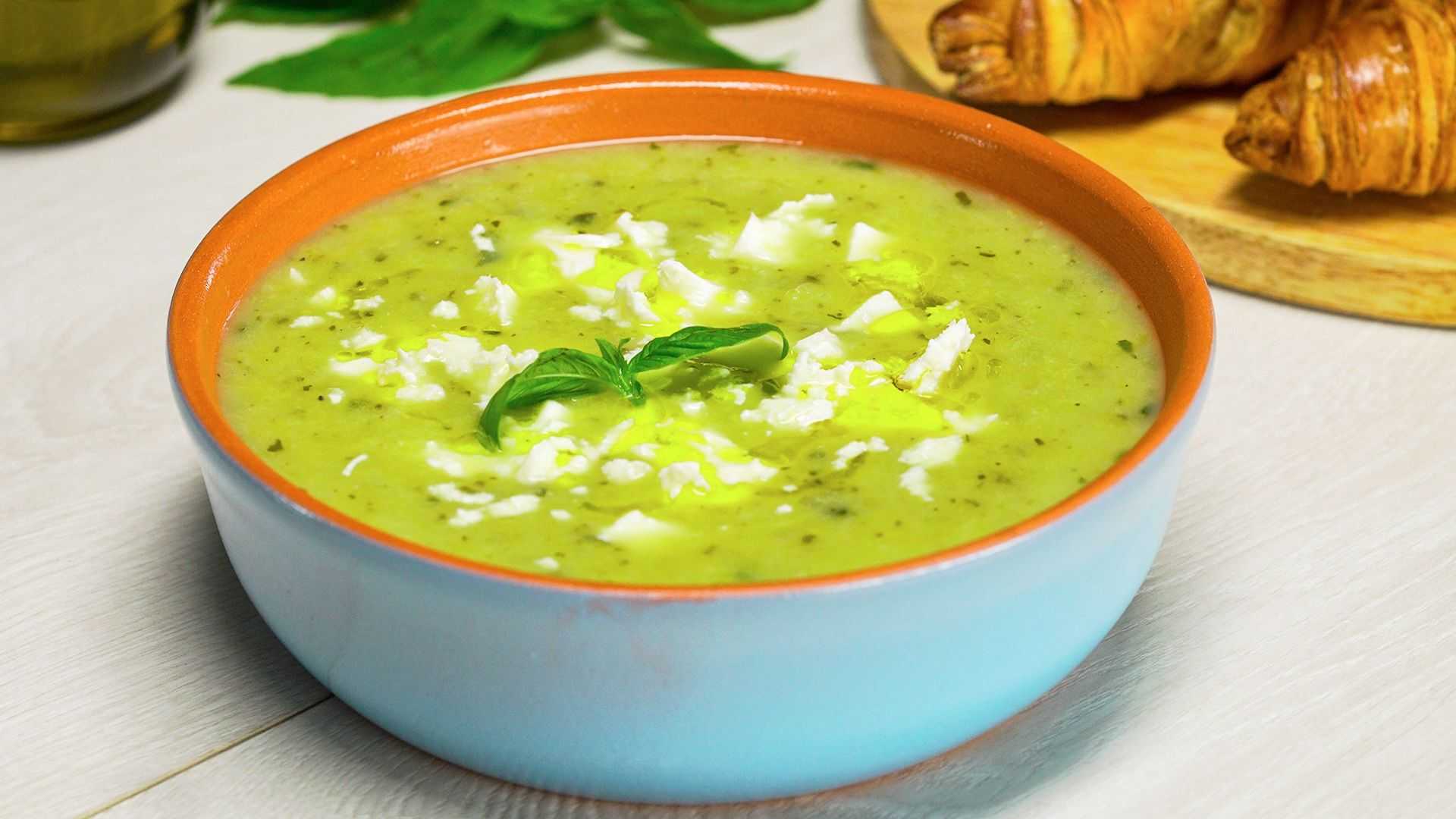 Суп-пюре из тыквы и кабачка  - 7 пошаговых фото в рецепте