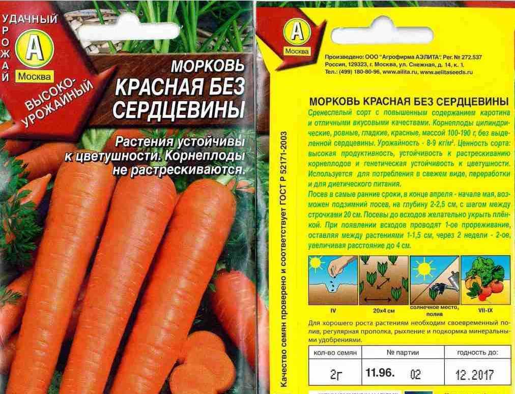 Сладкие сорта моркови по регионам, устойчивые к заболеваниям