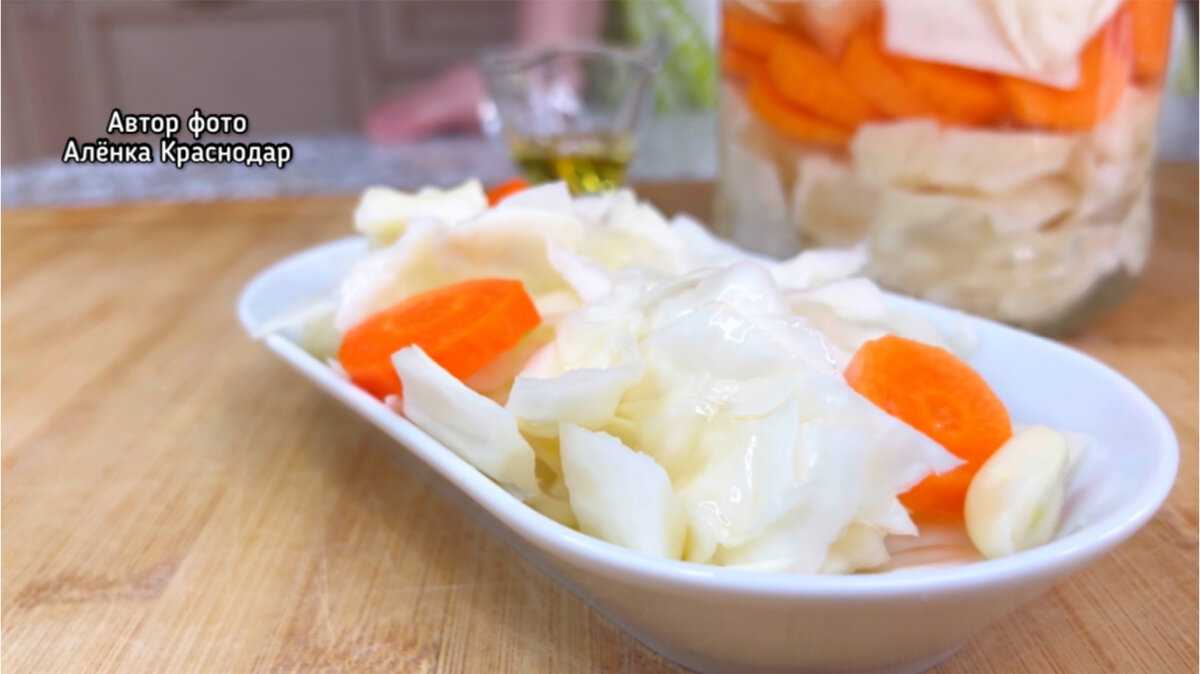 Маринованная капуста быстрого приготовления — вкусный рецепт