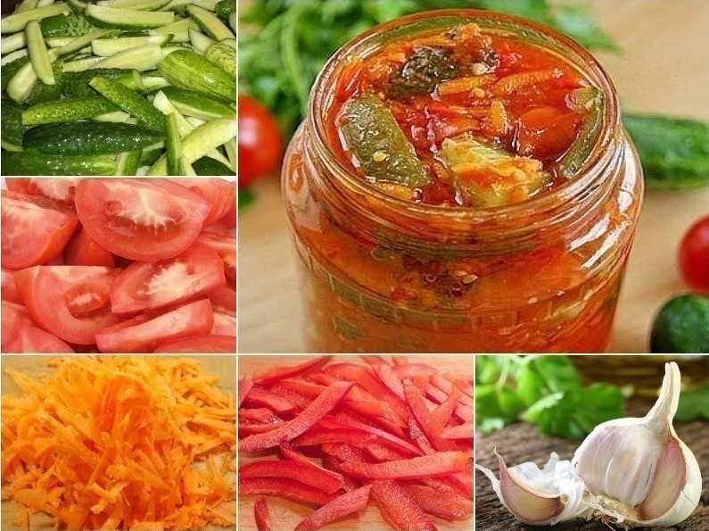 Лечо из огурцов на зиму — 4 рецепта невероятно вкусной заготовки пальчики оближешь