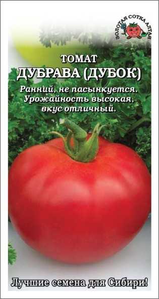 Томат дубок: описание сорта, особенности выращивания