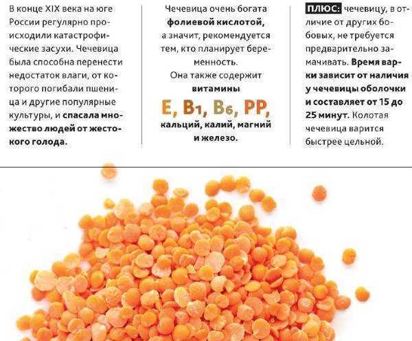Вкусная постная каша из красной чечевицы