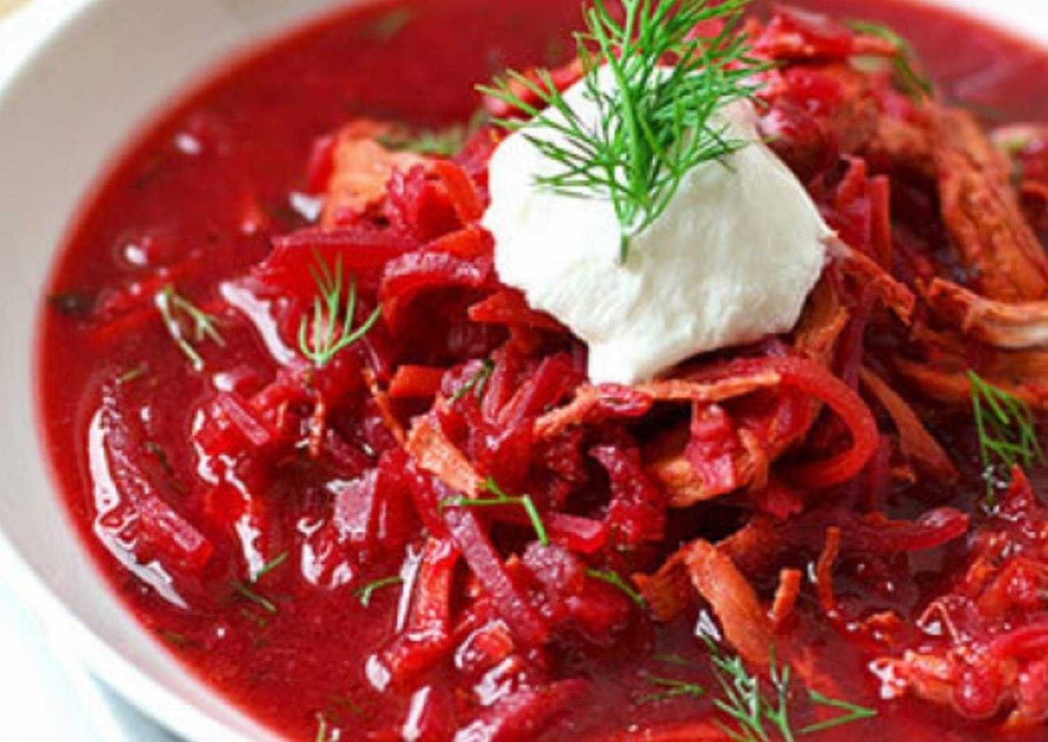 Как приготовить борщ без мяса?