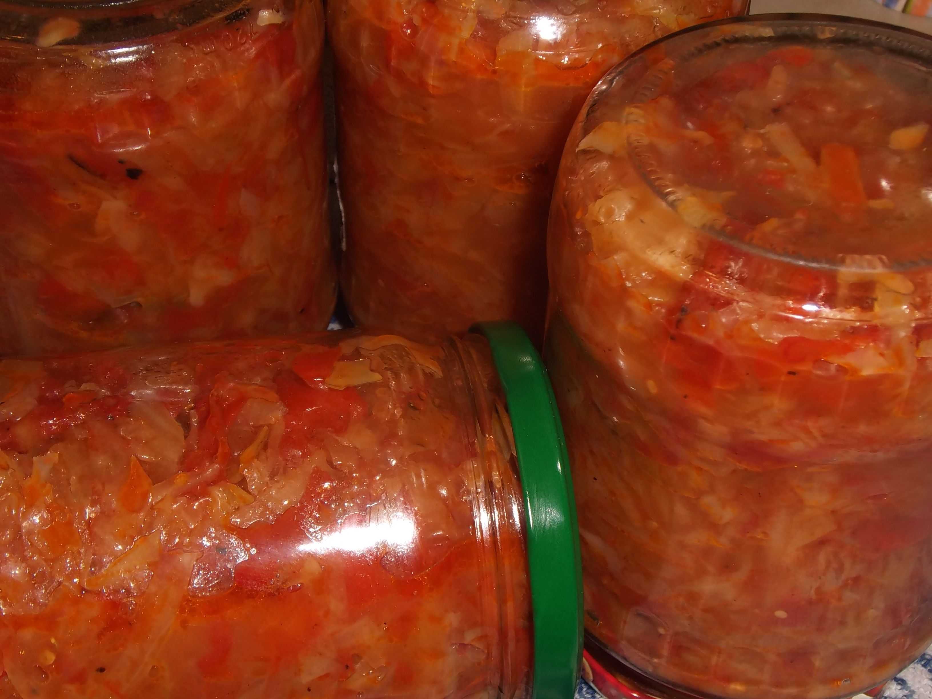 Солянка из капусты с огурцами на зиму - 13 пошаговых фото в рецепте