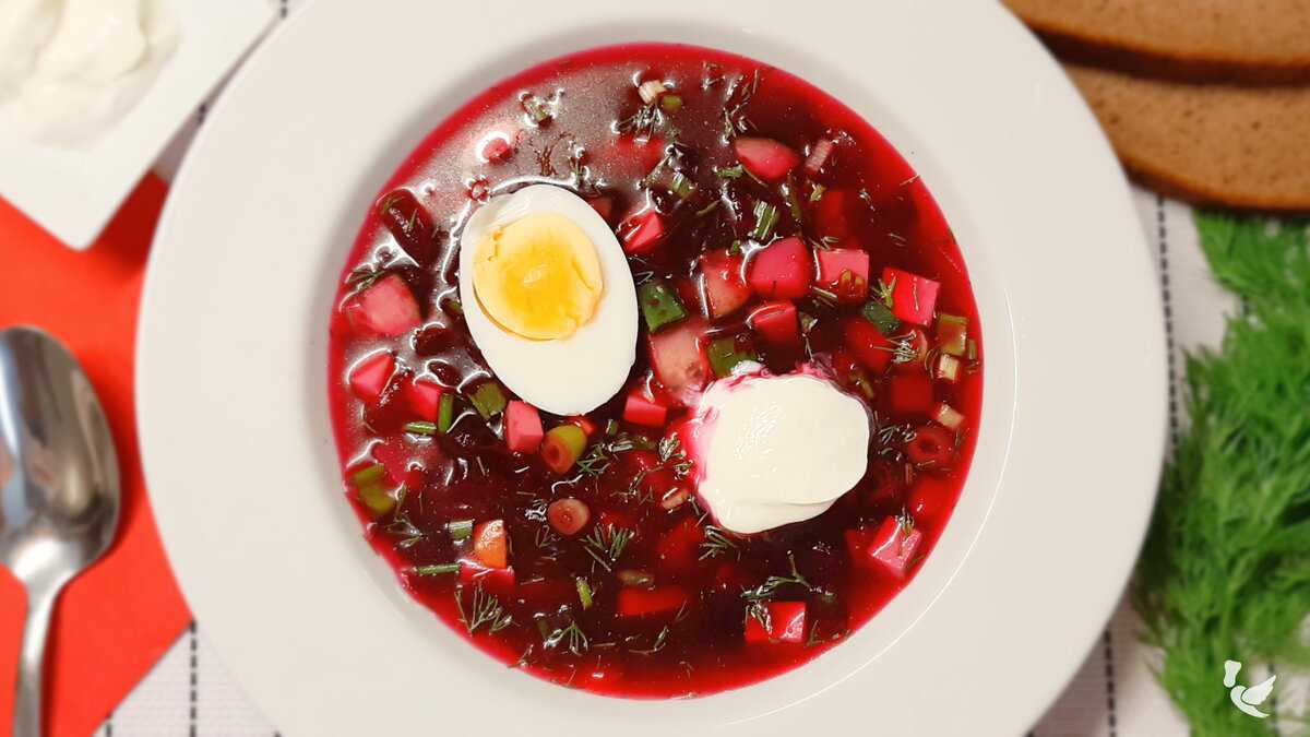 Холодный борщ — 5 классических рецептов вкусного супа