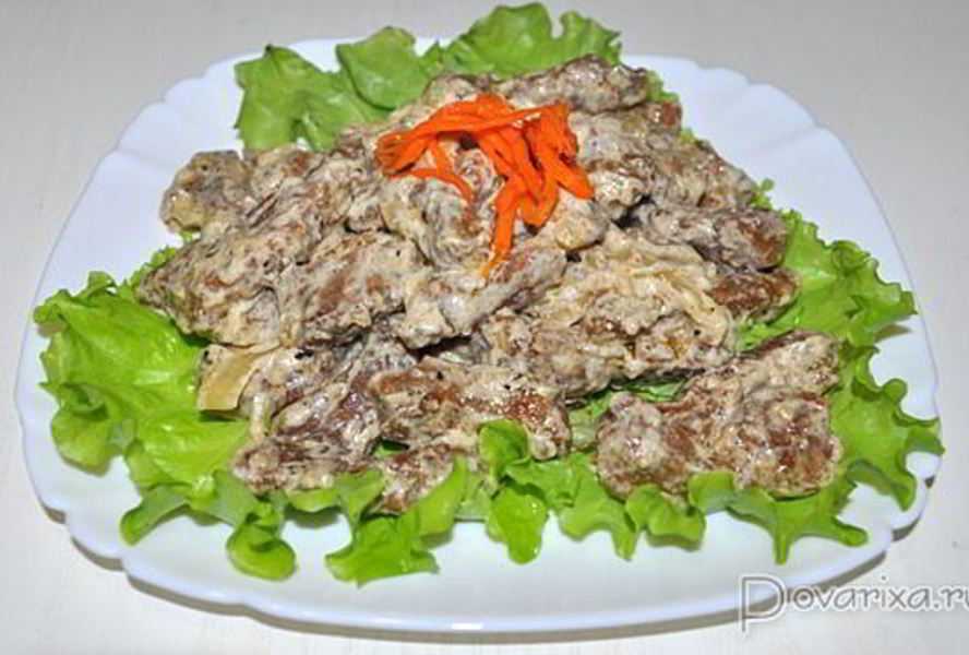 Блюда из говяжьей печени - 20 быстрых и вкусных рецептов