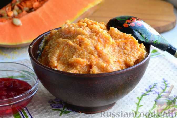 Полезная каша из тыквы — быстрый и вкусный завтрак для всей семьи