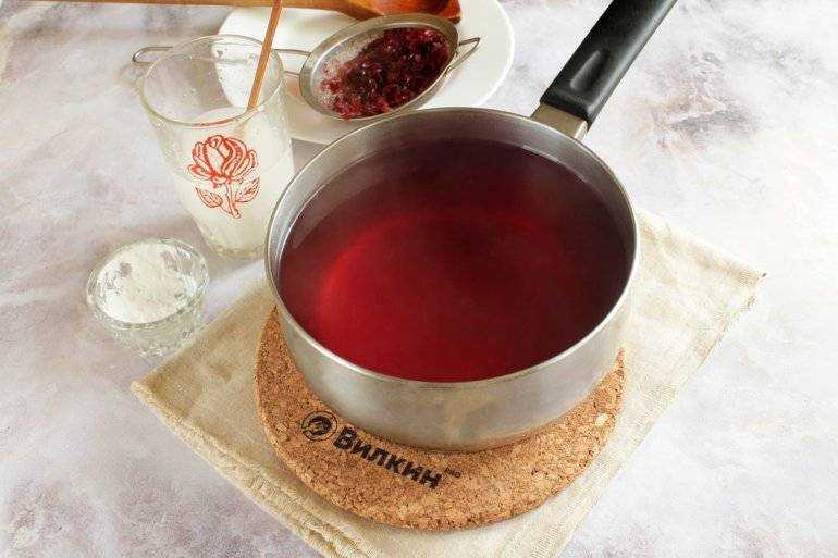 Яблочный кисель рецепт с крахмалом