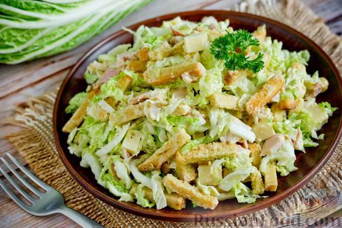 Вкусно и для кишечника полезно. 5 самых вкусных салатов с пекинской капустой. - копилочка универсальная