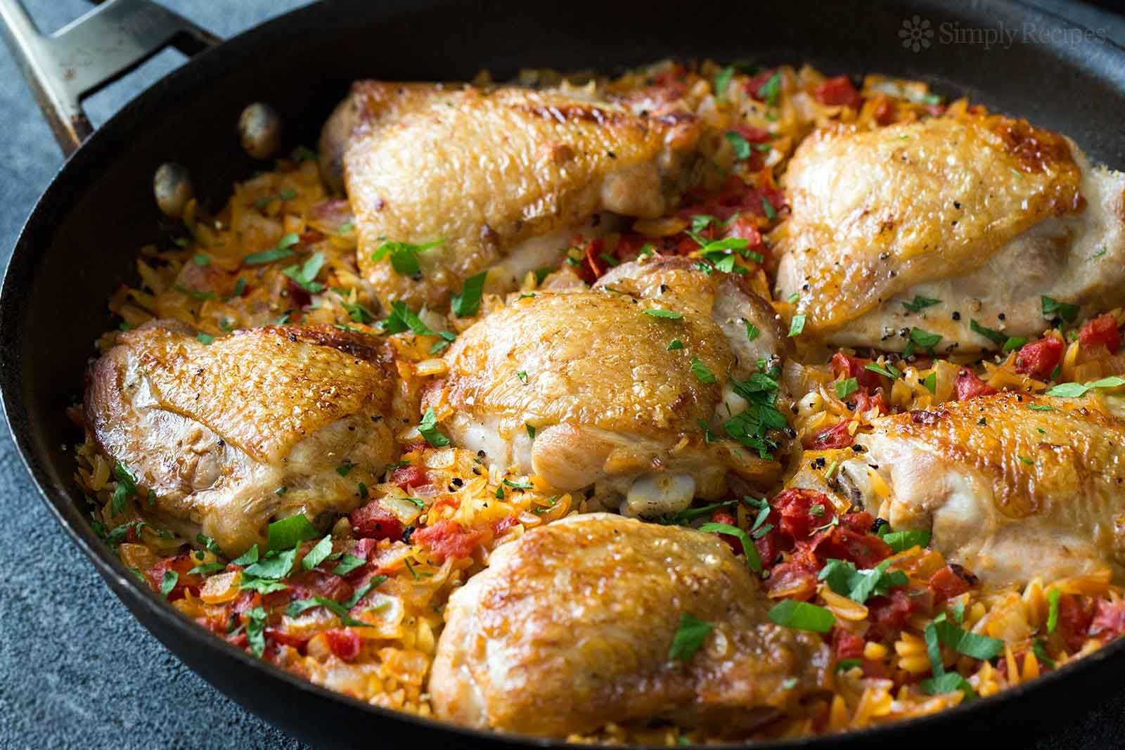 Запеканка из макарон с курицей в духовке