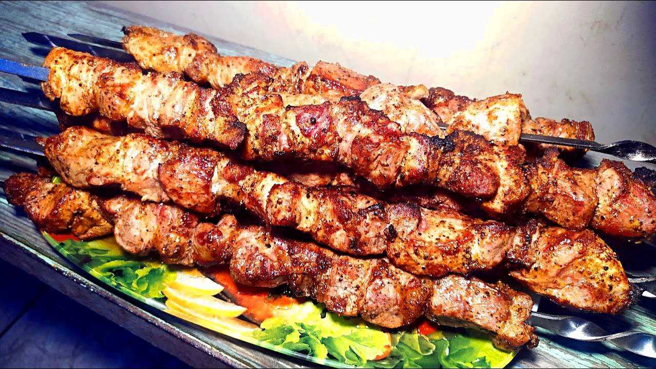 Шашлык из свинины + самый вкусный маринад чтобы мясо было мягким и сочным