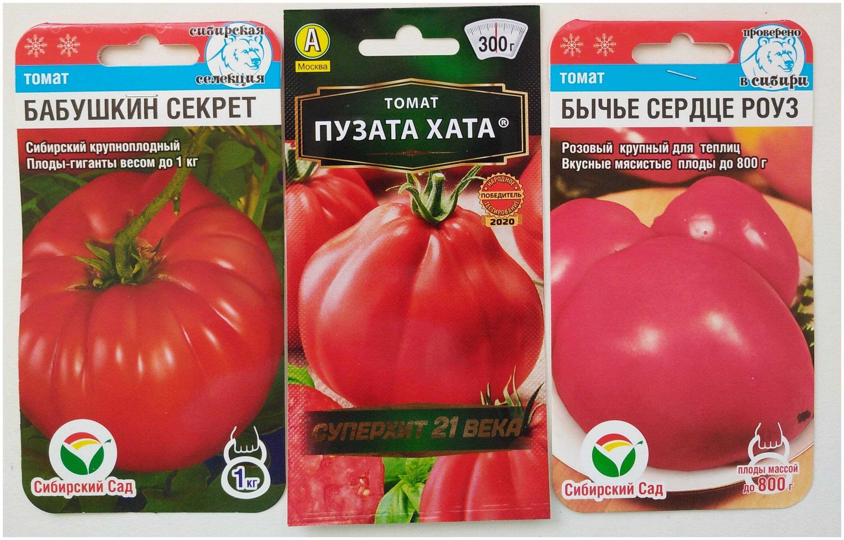 Томат бабушкин секрет отзывы фото урожайность характеристика