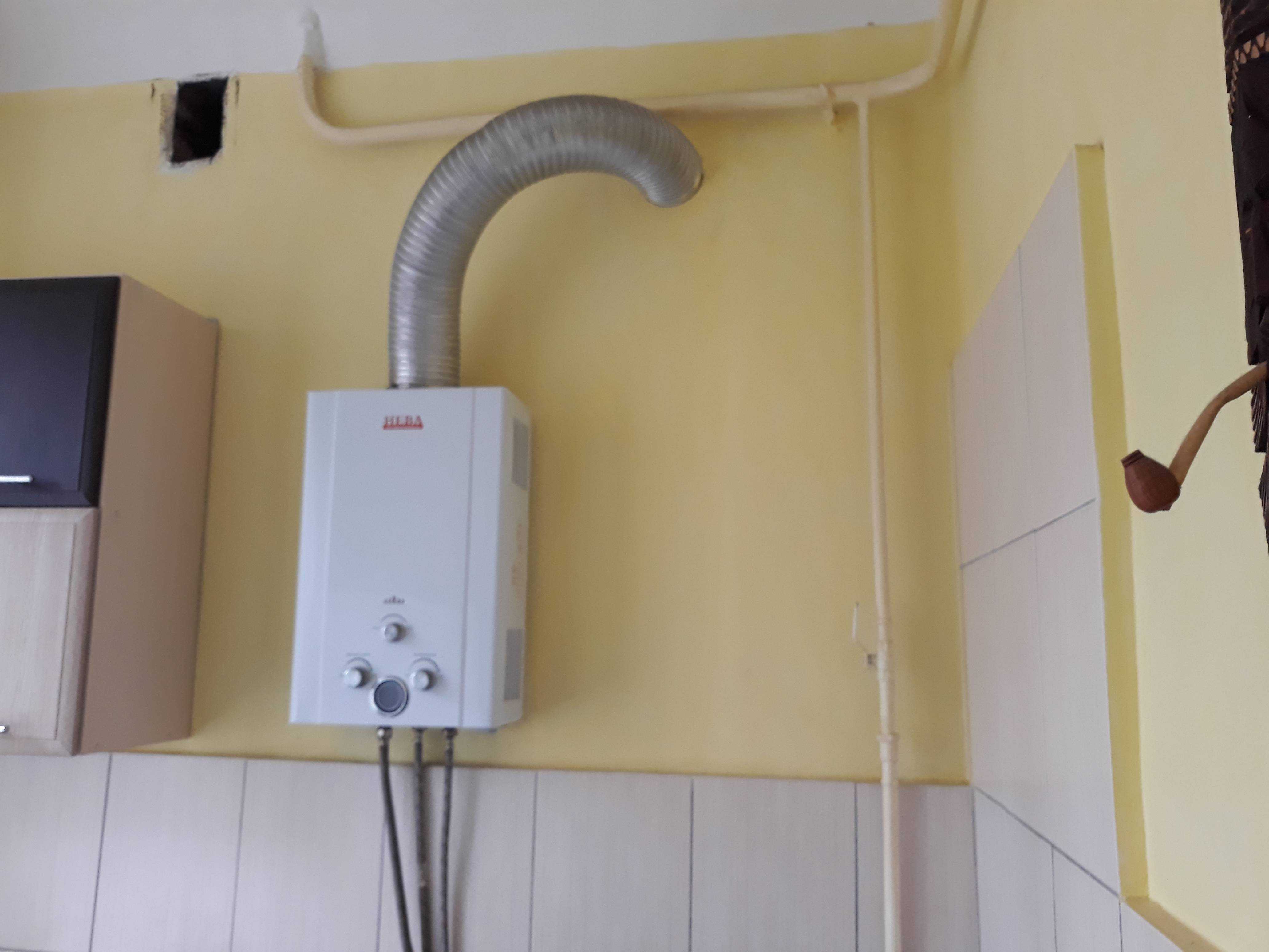Установка газовой колонки: требования, правила и стоимость работ
