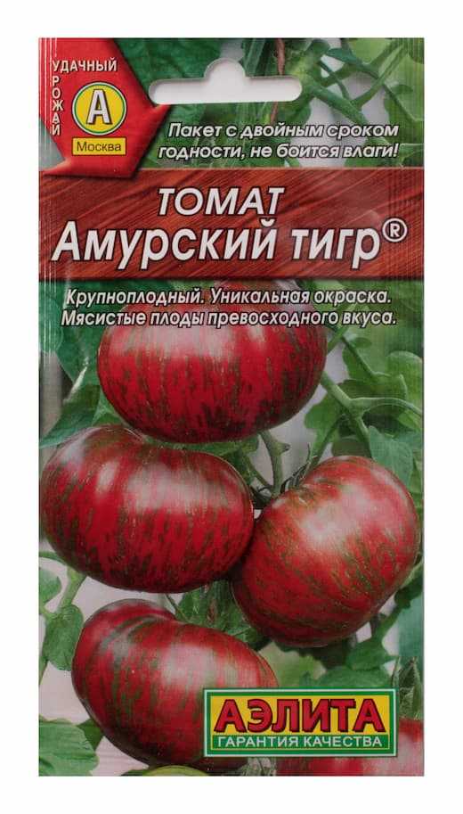 Томат амурский тигр: характеристика и описание индетерминантного сорта с фото