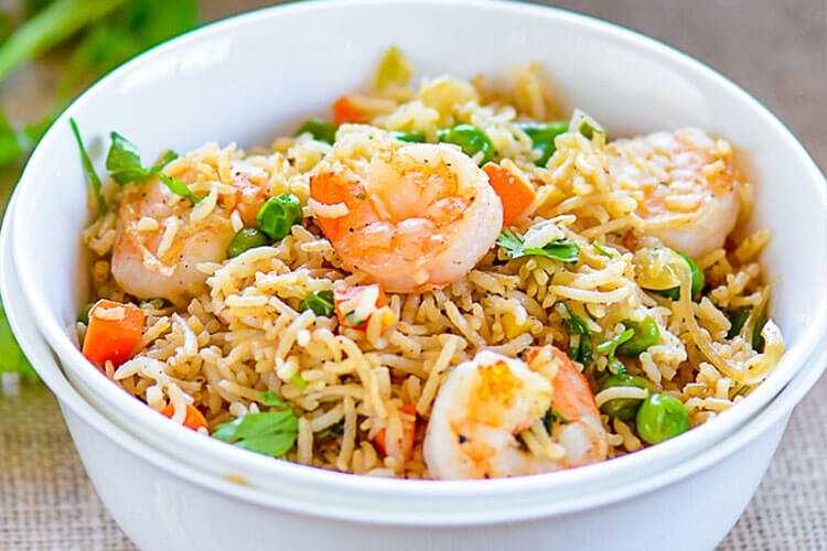 Рис с креветками и овощами по-тайски – очень вкусный рецепт!