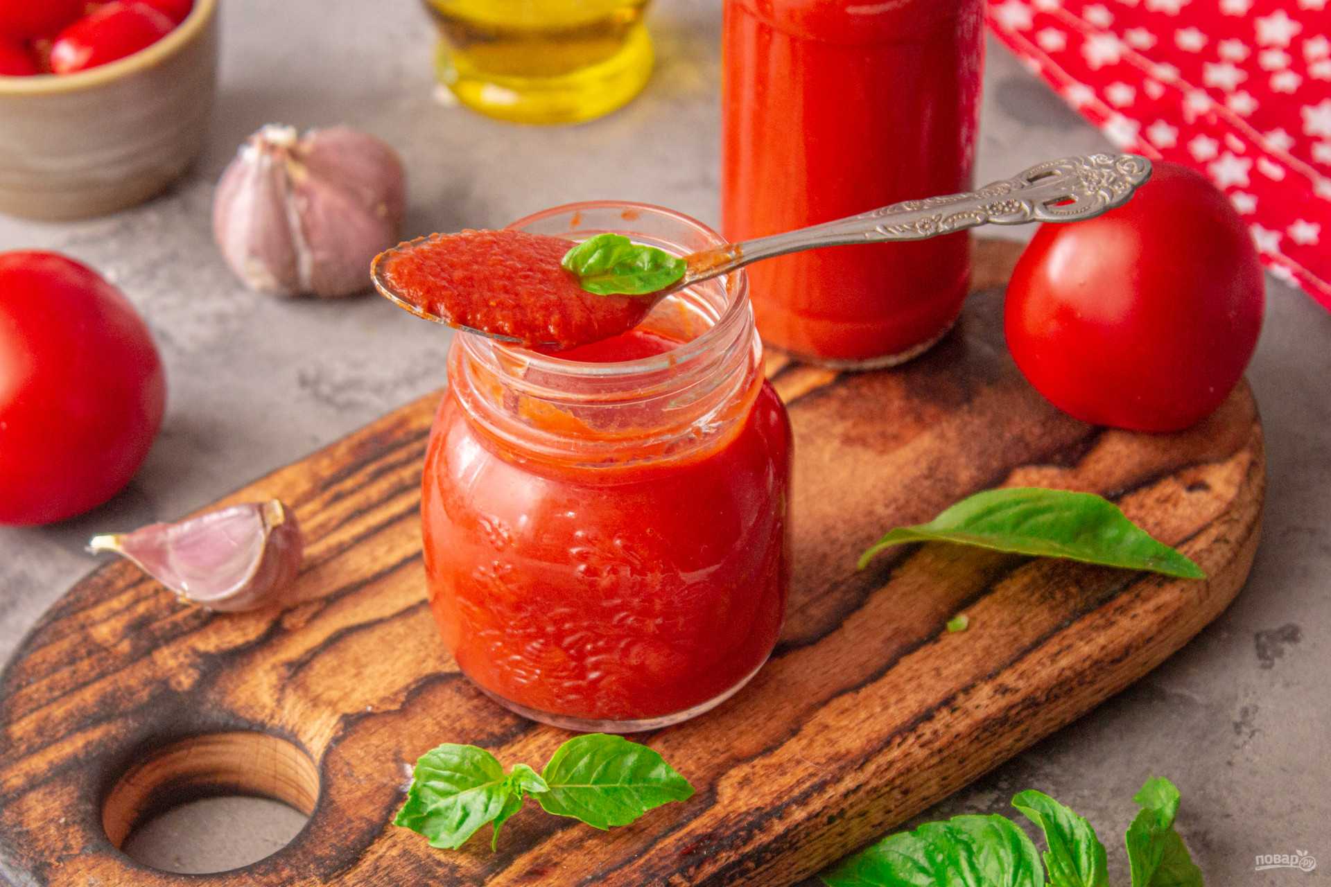 Соус из томатной пасты