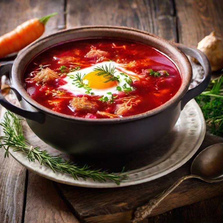 Коронное блюдо стройной хозяйки. диетический борщ: сытно и вкусно