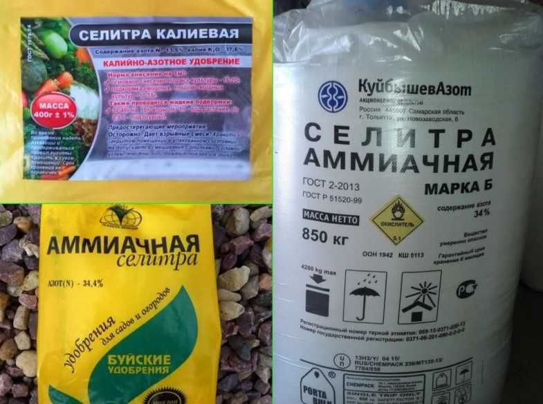 Удобрения аммиачная селитра и мочевина – чем отличаются