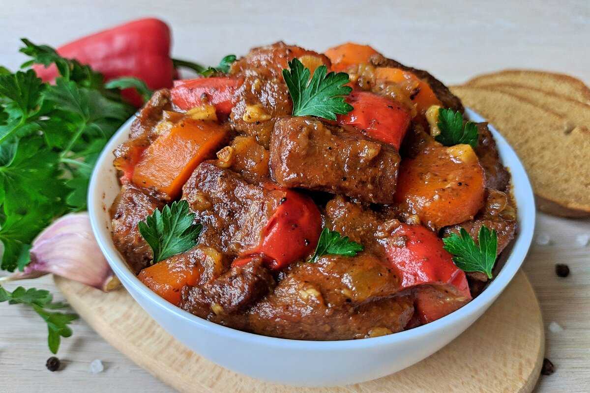 Бефстроганов из говядины пошаговый рецепт