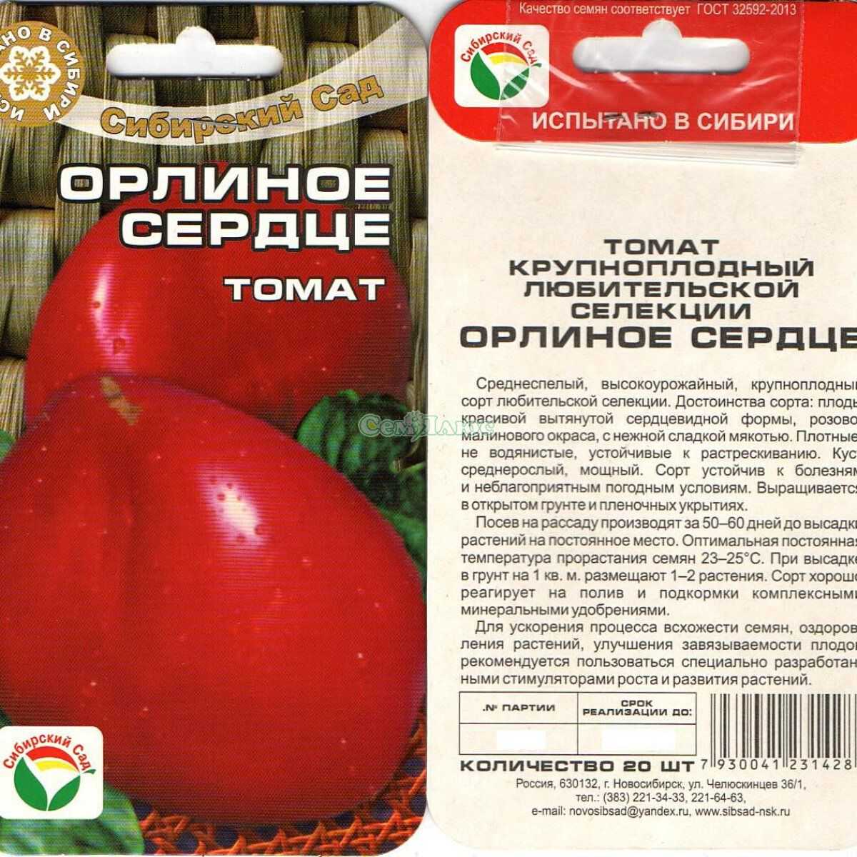 Томат гордость сибири: описание скороспелого сорта крупных помидоров