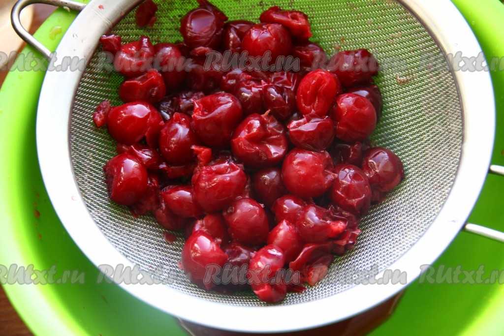 Кекс шоколад вишня рецепт