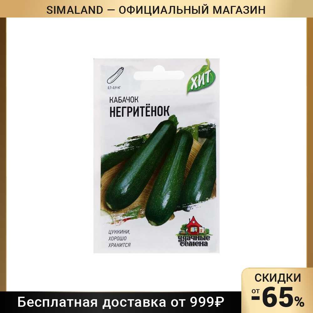 Кабачок негритенок