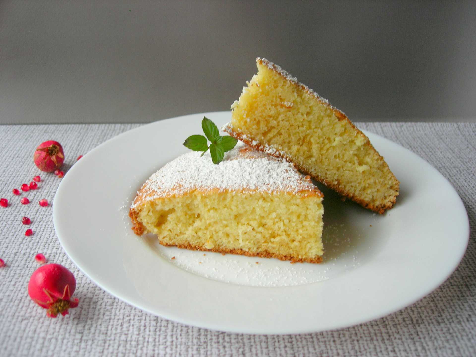 Манник на кефире в духовке – очень вкусный и воздушный