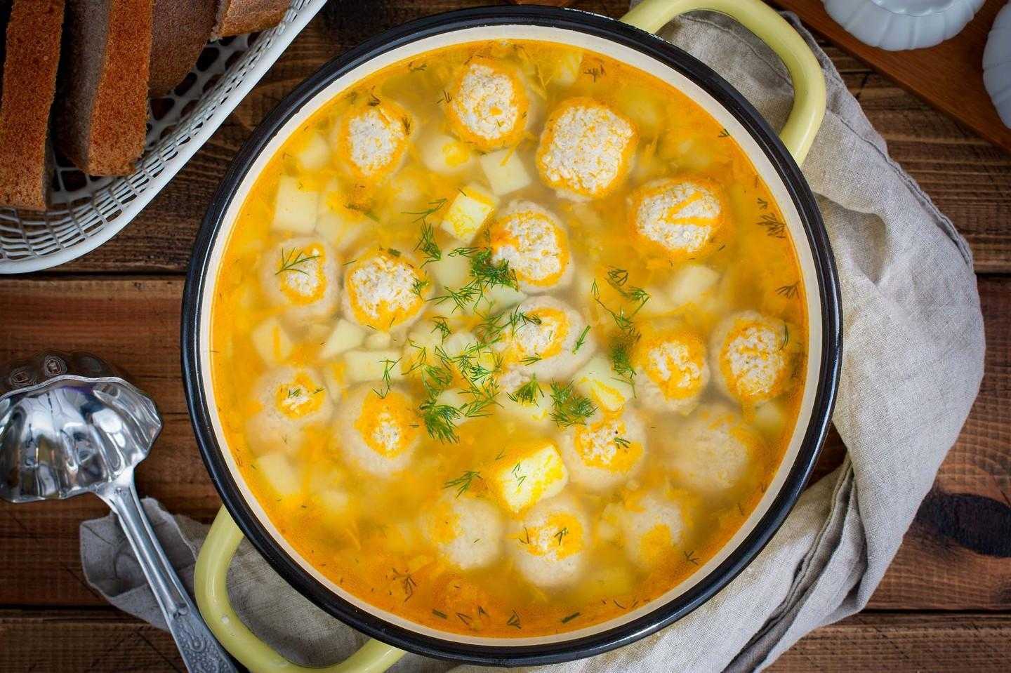 Суп с фрикадельками из фарша - самые вкусные рецепты супа из фрикаделек